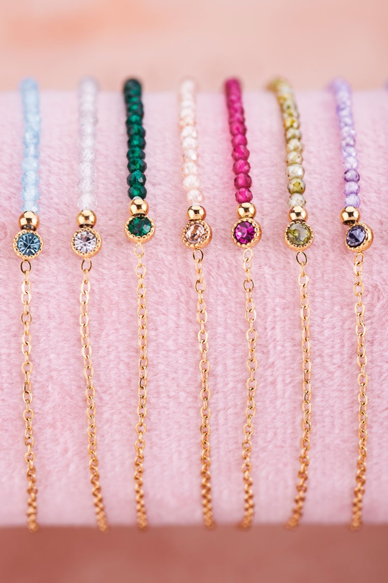 Geboortesteen armband | My Jewellery