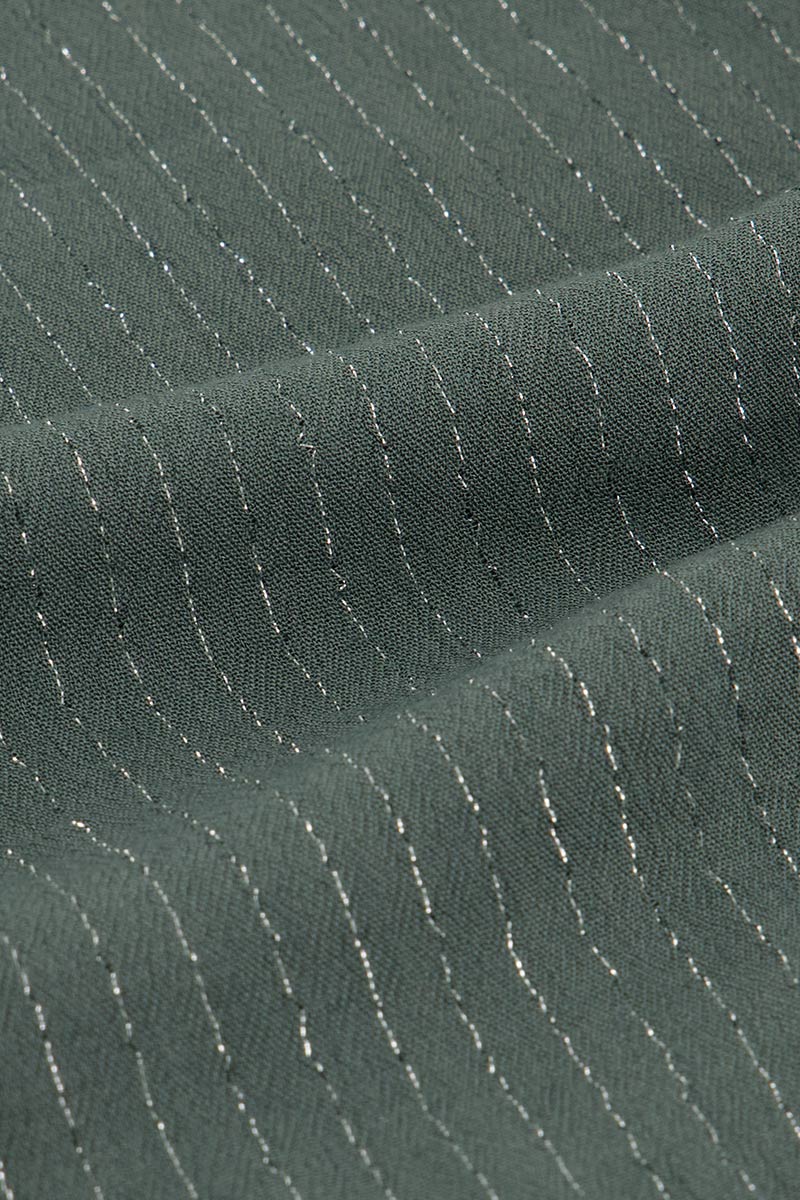 Dark green multiway top with lurex | My Jewellery