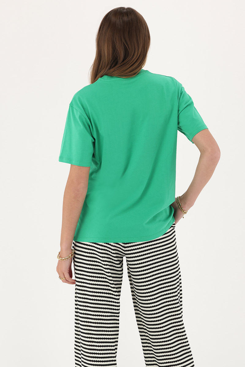 Green T-shirt "Sunshine on my mind" | My Jewellery