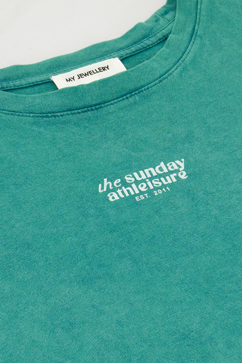 Green T-shirt sports and patches | My Jewellery