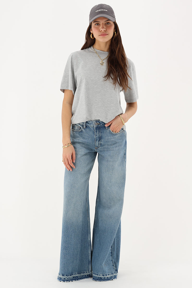 Grey T-shirt "Amour" | My Jewellery