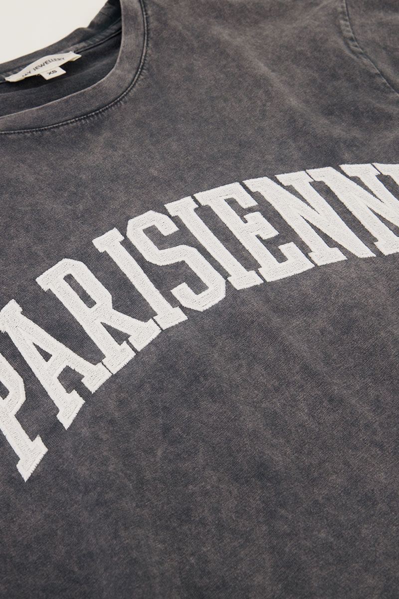 Grey T-shirt "Parisienne" | My Jewellery