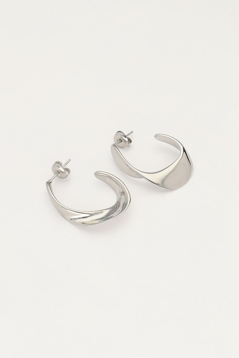 Earrings open oval thin | My Jewellery