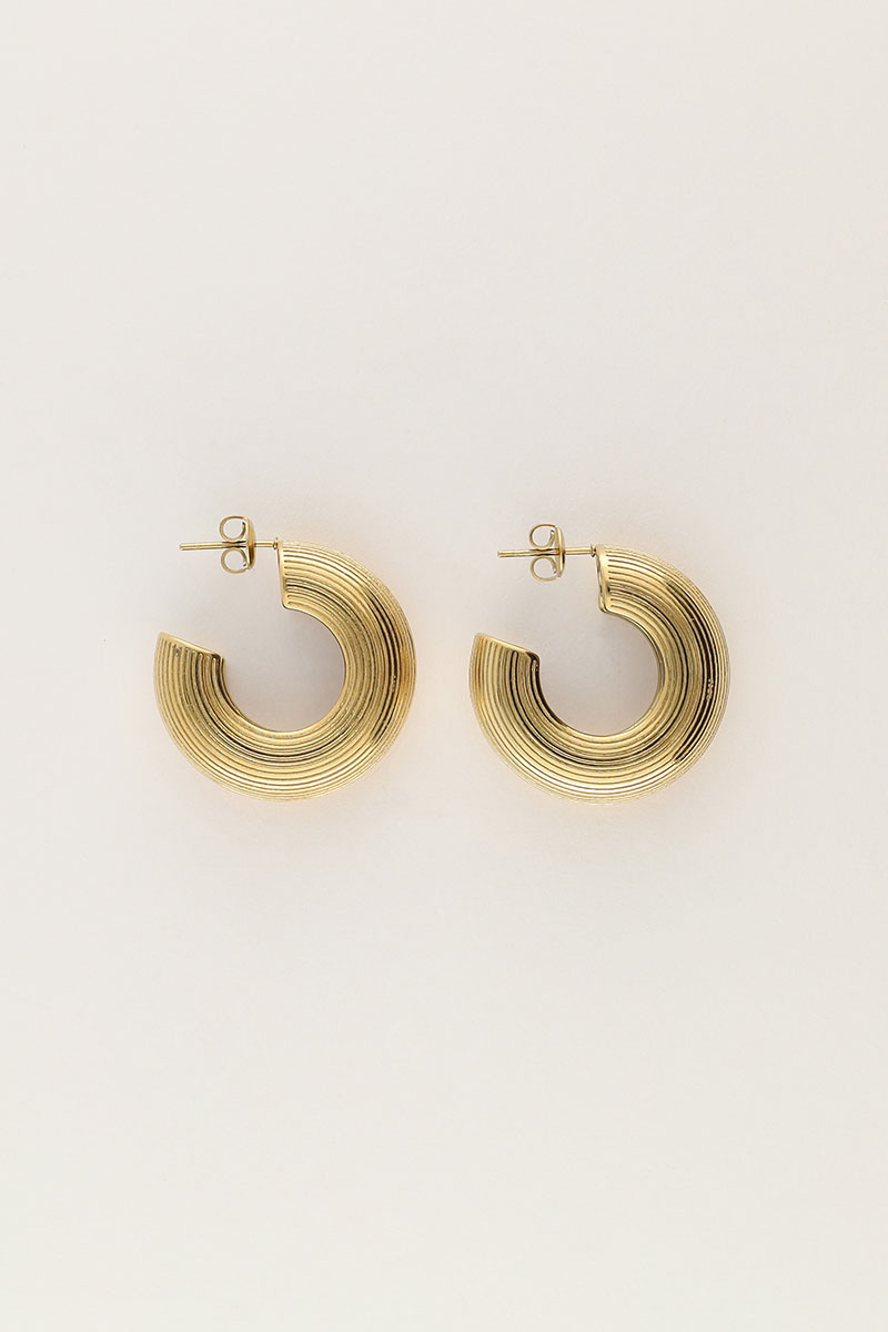 Earrings with light stripes | My Jewellery