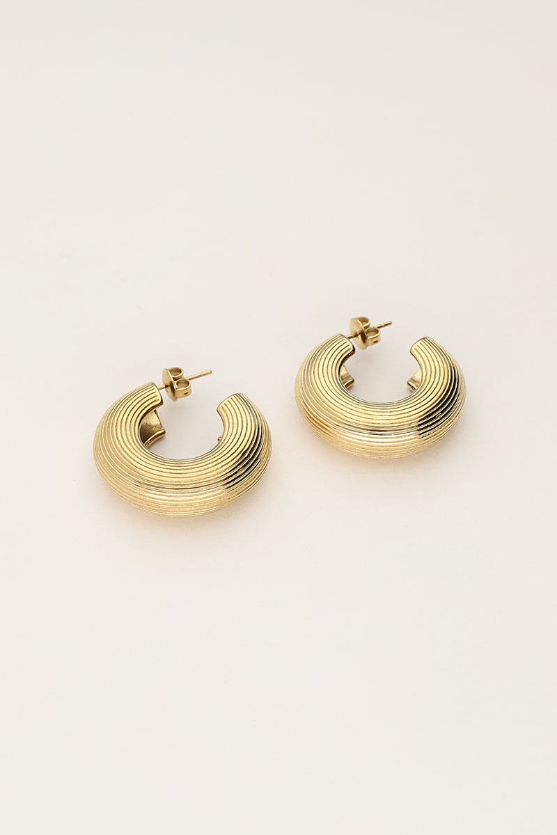 Earrings with light stripes  | My Jewellery