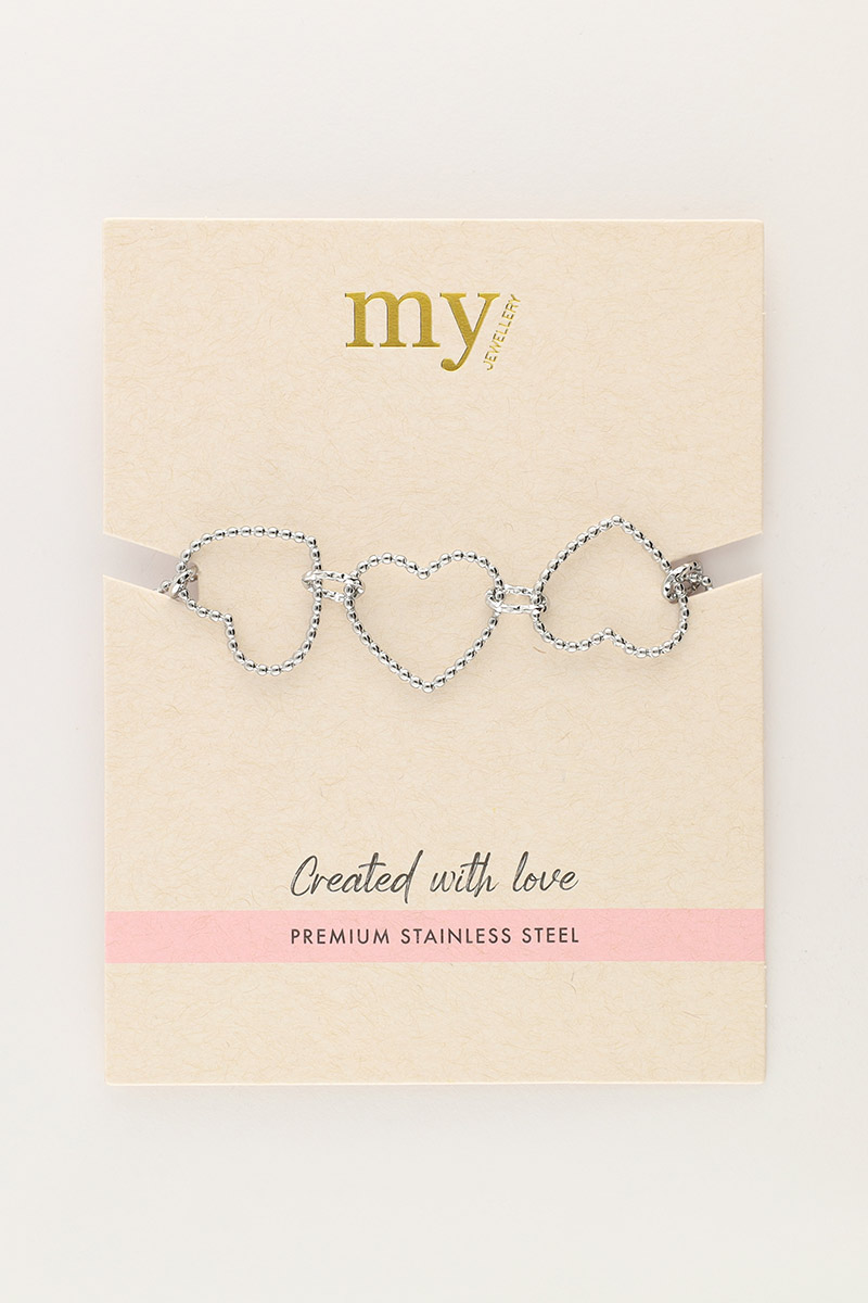 Iconic bracelet with hearts | My Jewellery