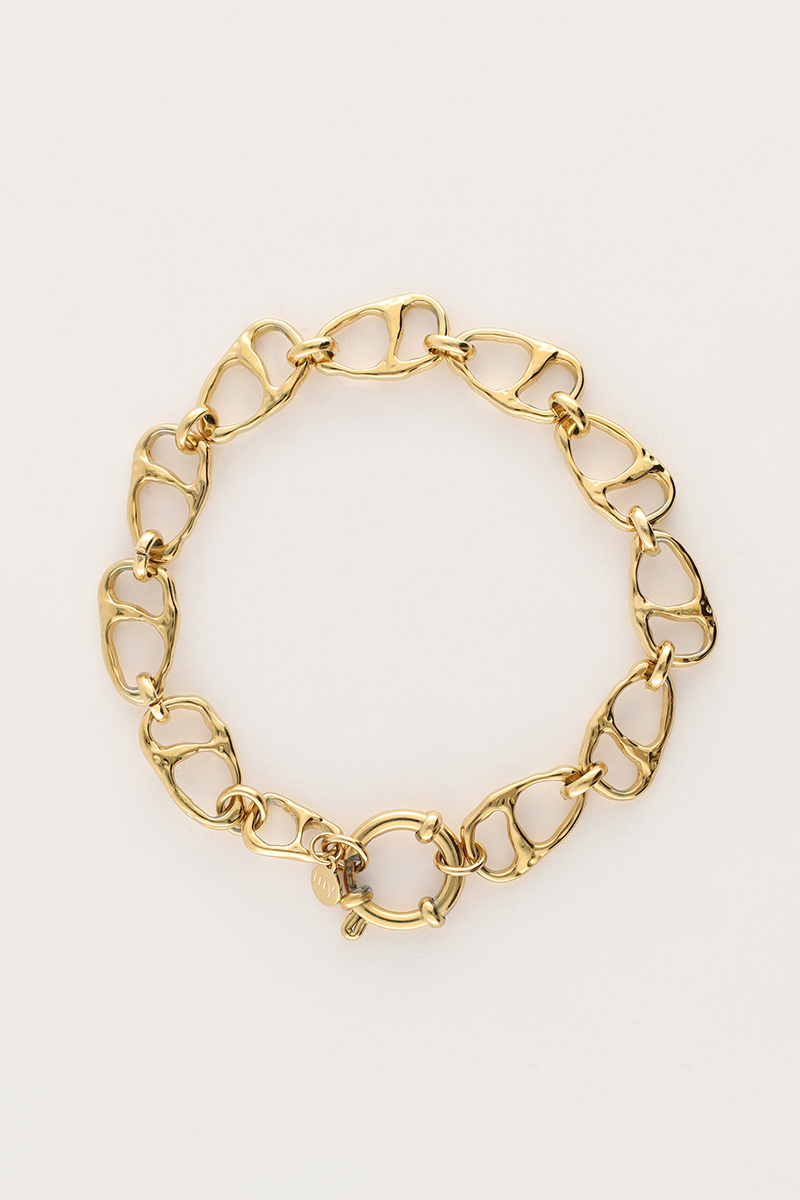 Iconic chain bracelet with round clasp | My Jewellery