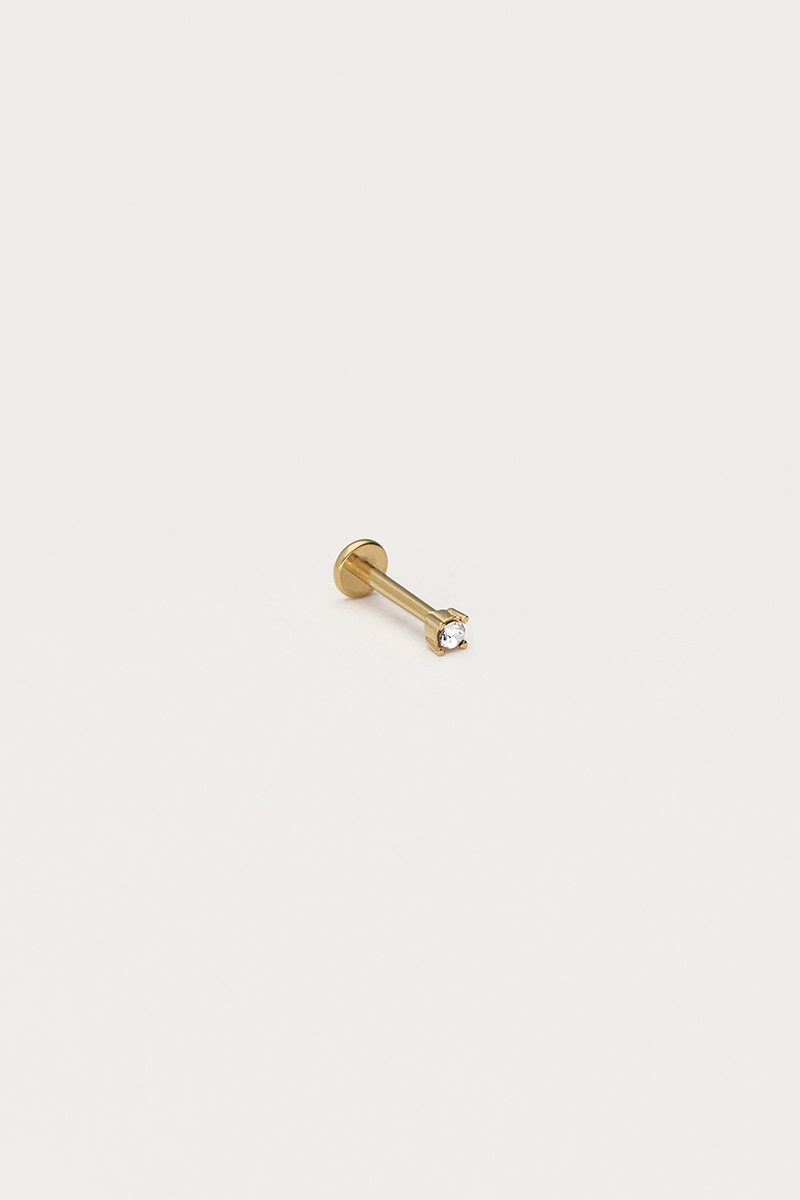 Iconic ear piercing with rhinestone | My Jewellery