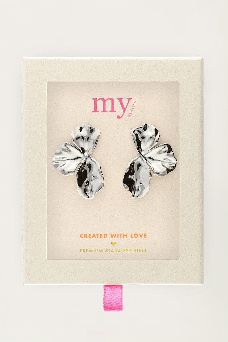 Iconic earrings half flower | My Jewellery