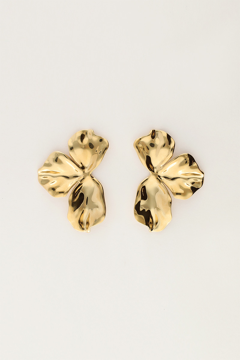 Iconic earrings half flower | My Jewellery