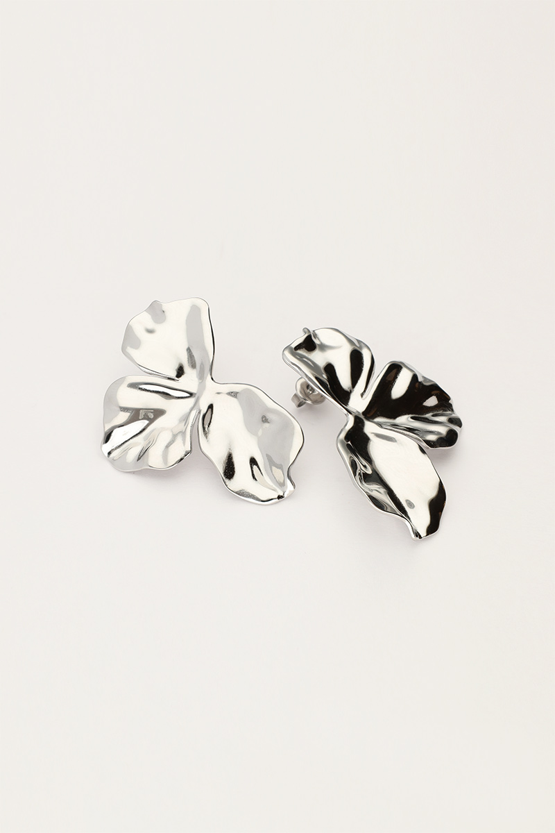 Iconic earrings half flower | My Jewellery