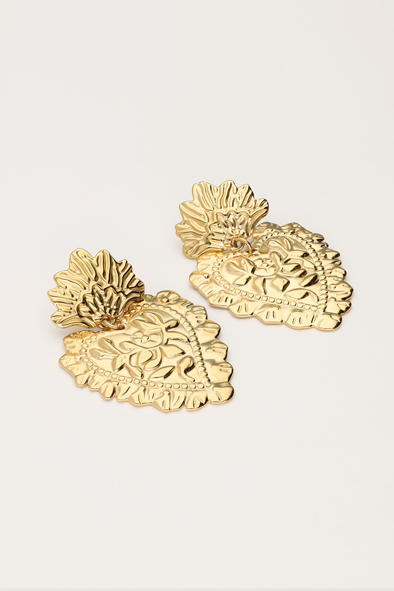 Iconic earrings with Mexican heart | My Jewellery