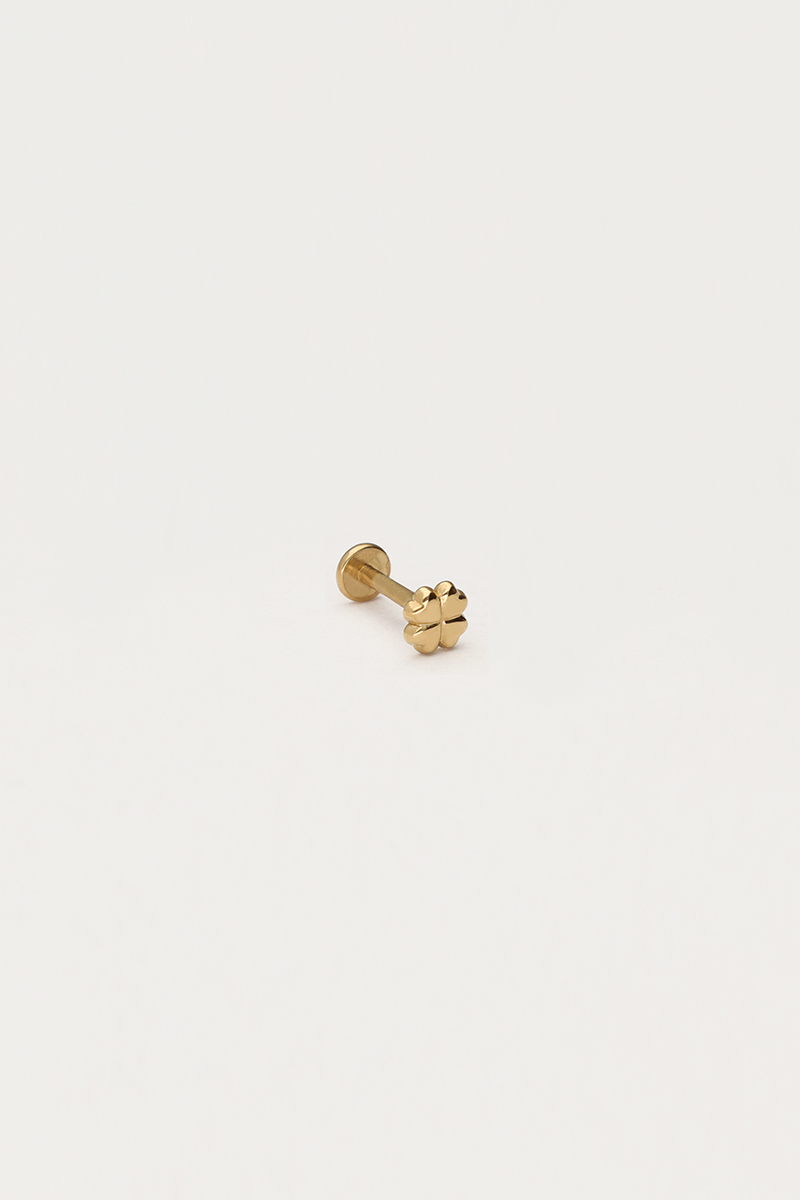 Iconic ear piercing with clover | My Jewellery
