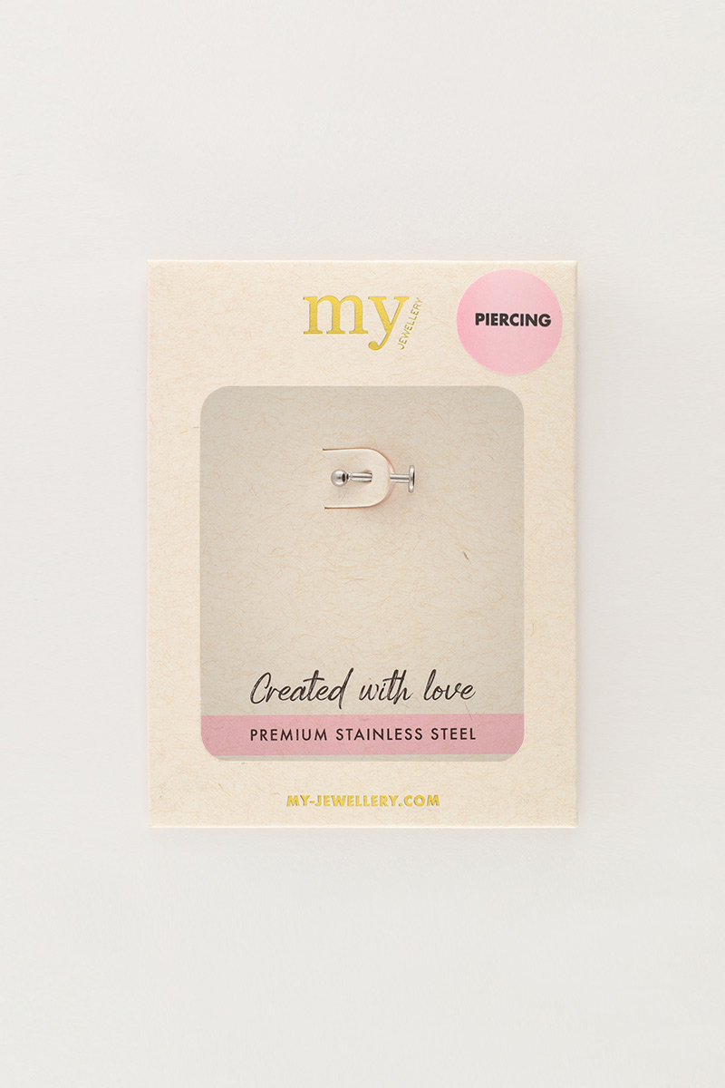Iconic ear piercing with stud | My Jewellery