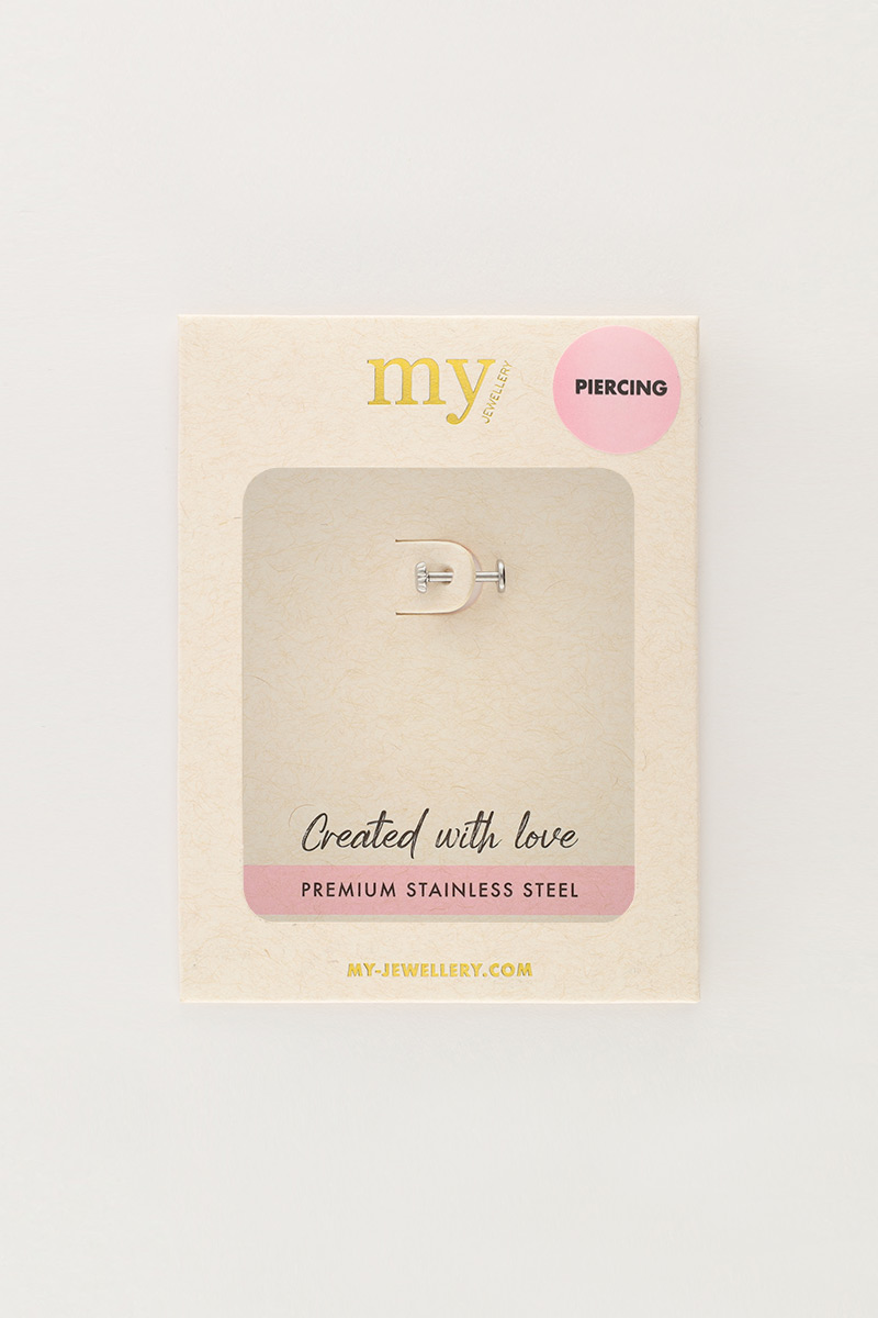 Iconic ear piercing with mini clover | My Jewellery