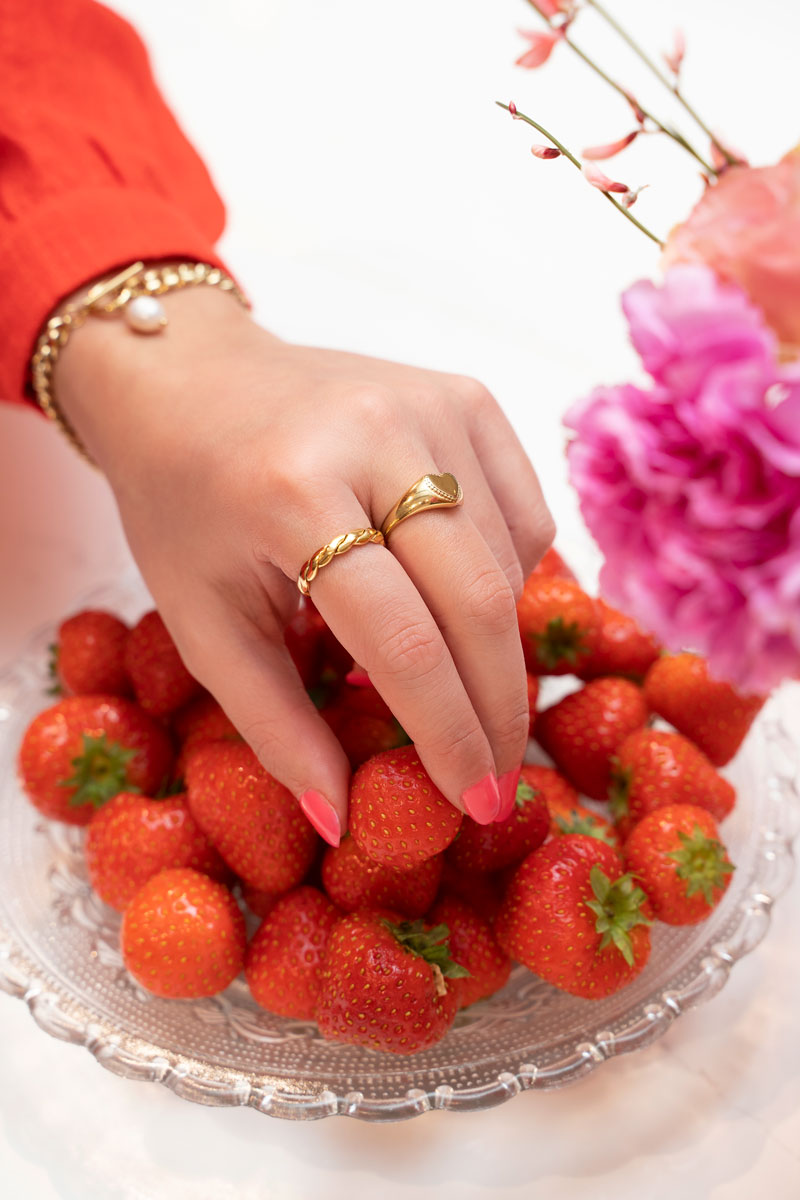 Iconic ring gevlochten | Ringen | My Jewellery