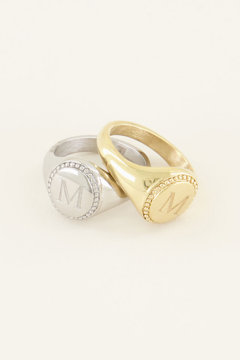 Zegelring initial | My Jewellery