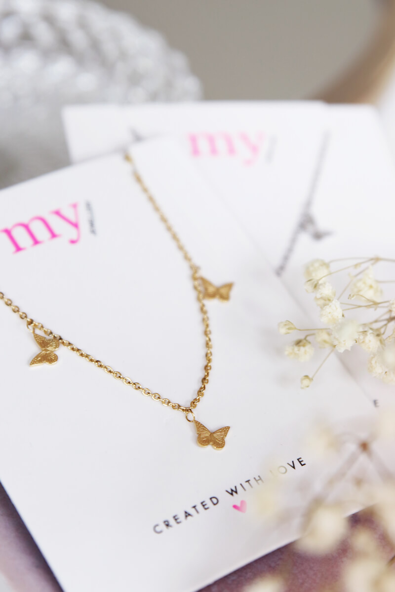 Ketting vlindertjes | Kettingen | My Jewellery