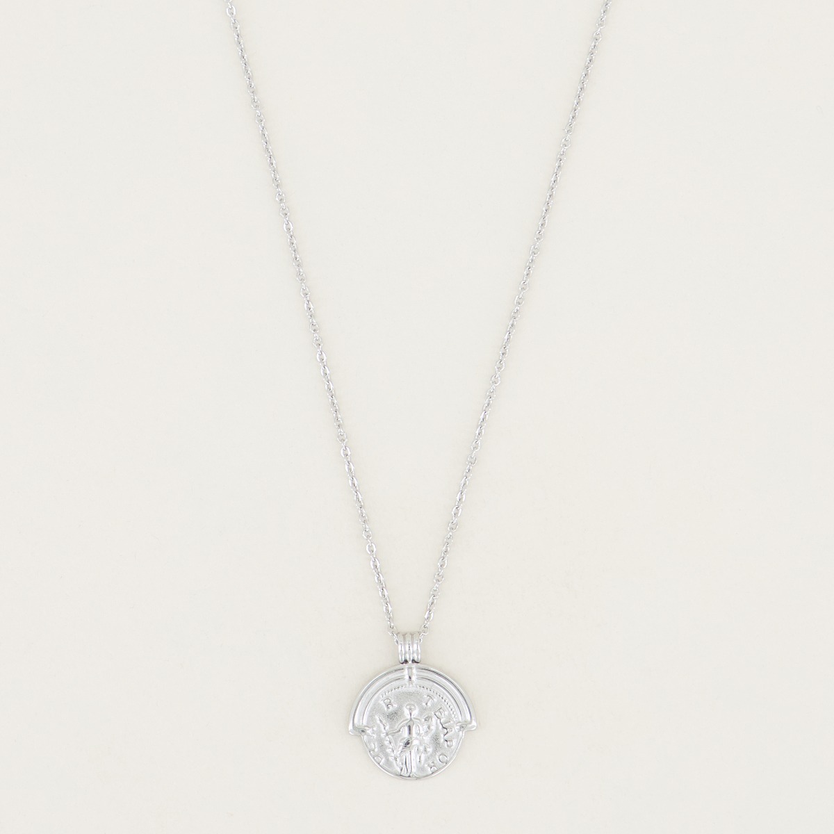 My Jewellery Ketting klassieke munt female Goud/Zilver one size