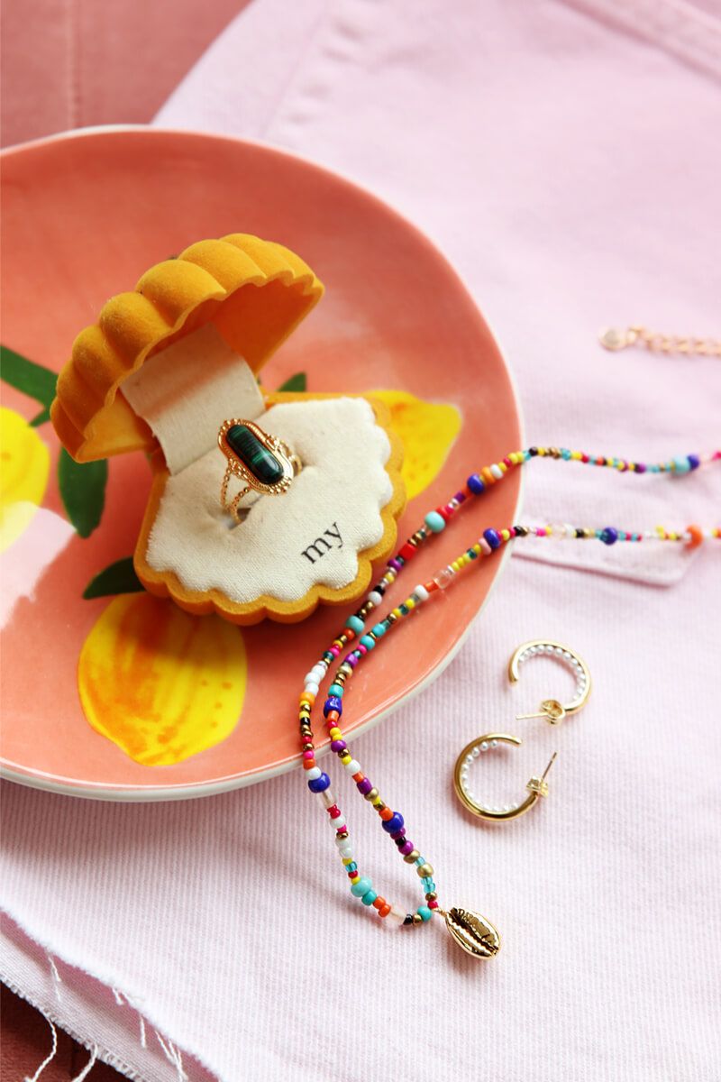 Kleine oorringetjes met parels | Parel oorbellen