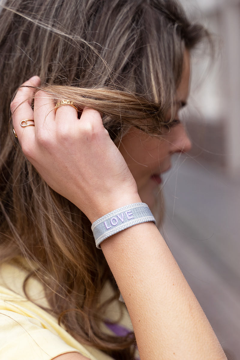 lichtblauw-bohemian-armbandje-love