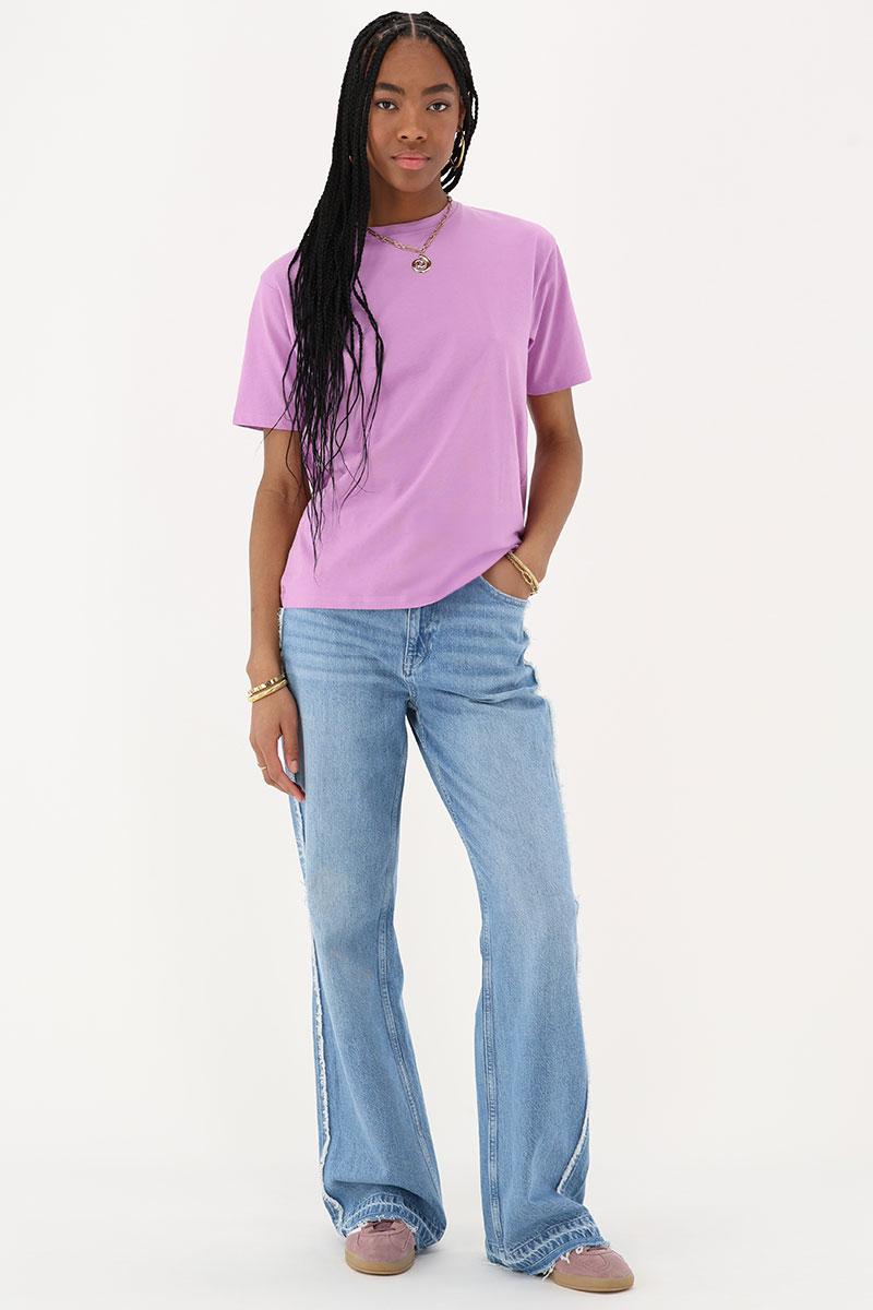 Lilac T-shirt "Atelier paris" | My Jewellery