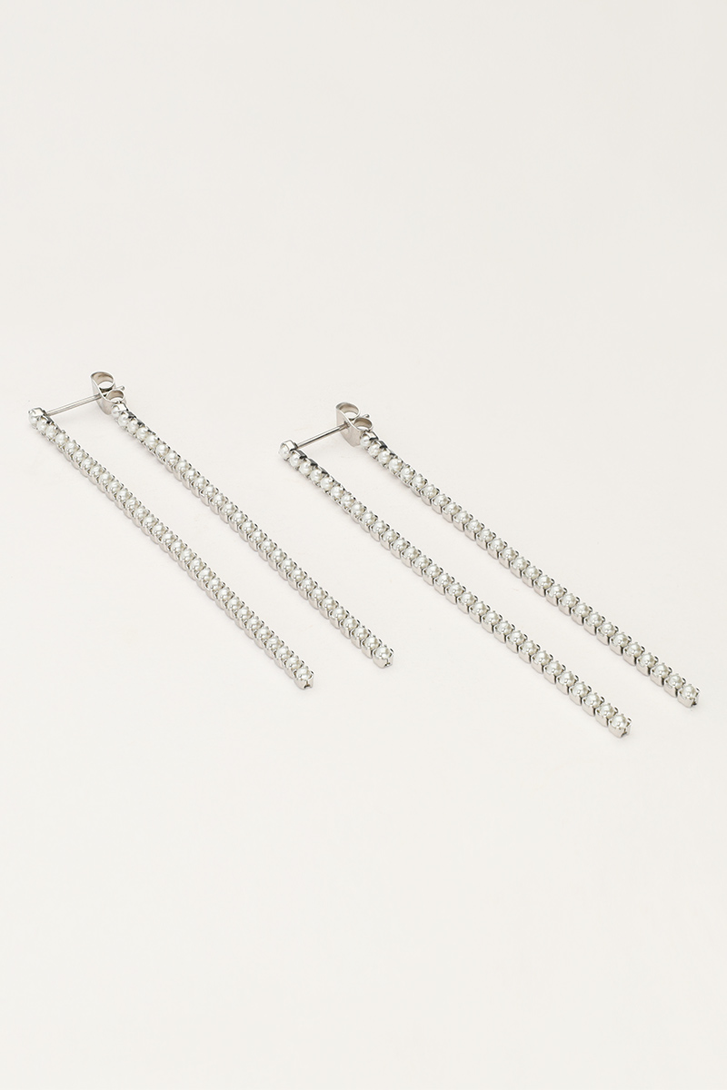 Drop earrings with pearls | My Jewellery