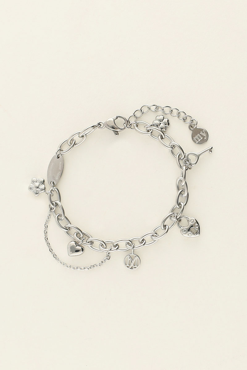 Mini love life bracelet with charms | My Jewellery