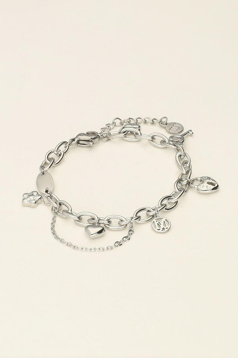 Mini love life bracelet with charms | My Jewellery
