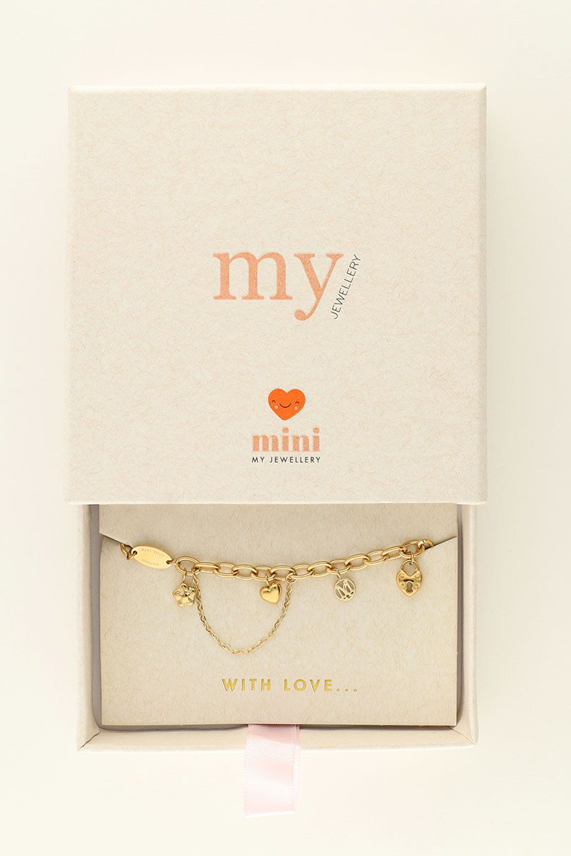 Mini love life bracelet with charms | My Jewellery