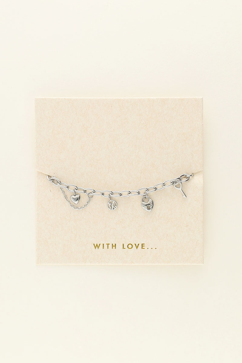Mini love life bracelet with charms | My Jewellery