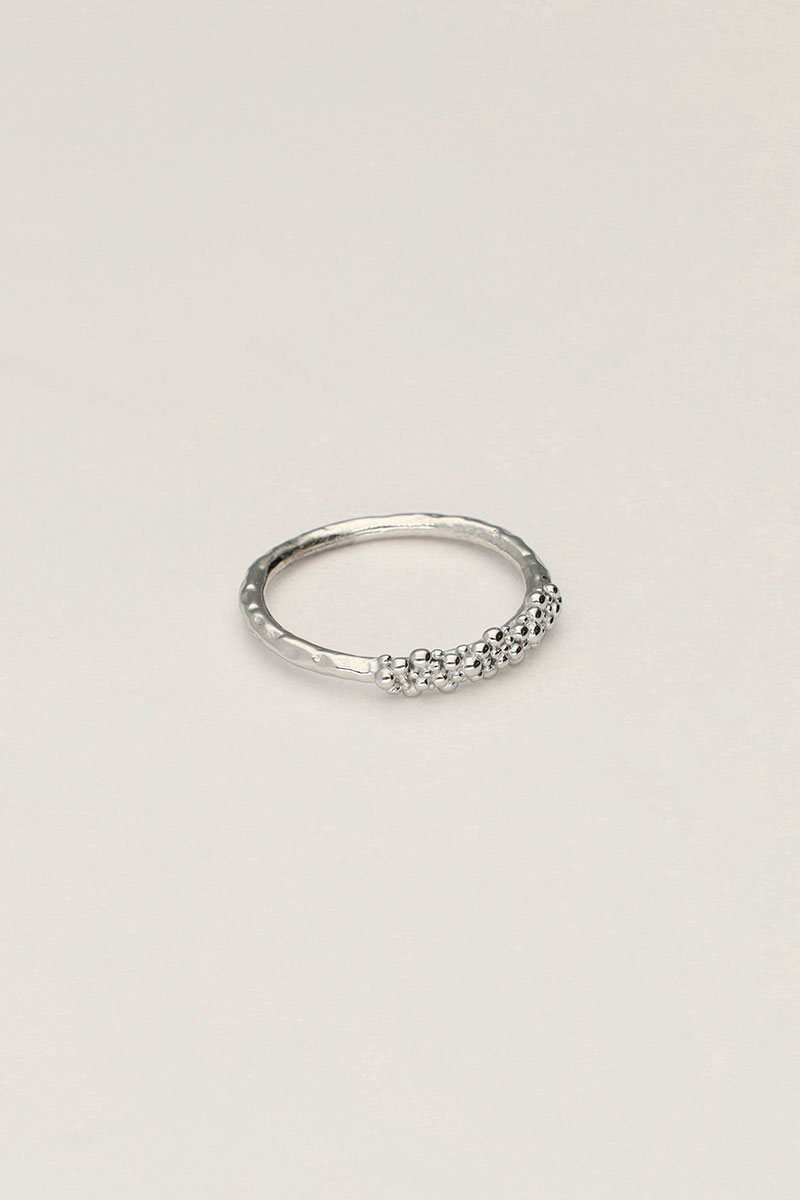 Minimalist ring with bubbles | My Jewellery