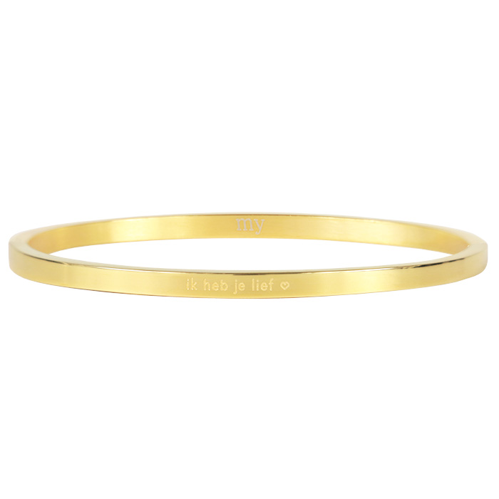 Ik heb je lief bangle
