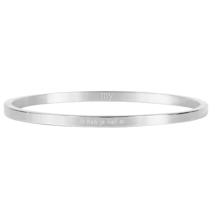 Ik heb je lief bangle