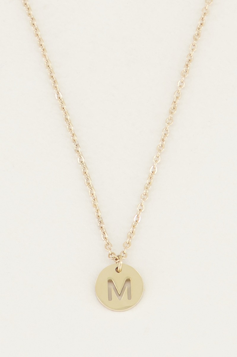 My Jewellery Small Chain Initial Necklace - Gold female Goud one size