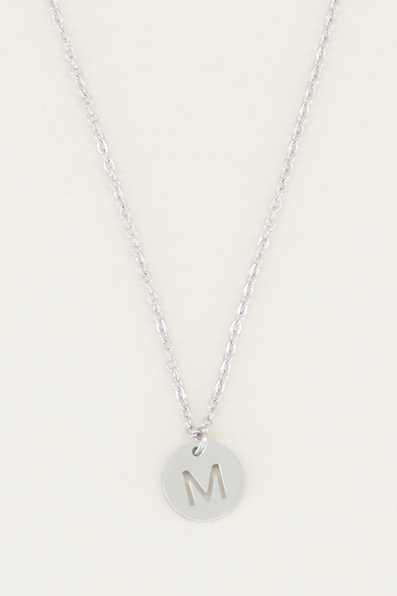 My Jewellery Small Chain Initial Necklace - Silver female Zilver one size