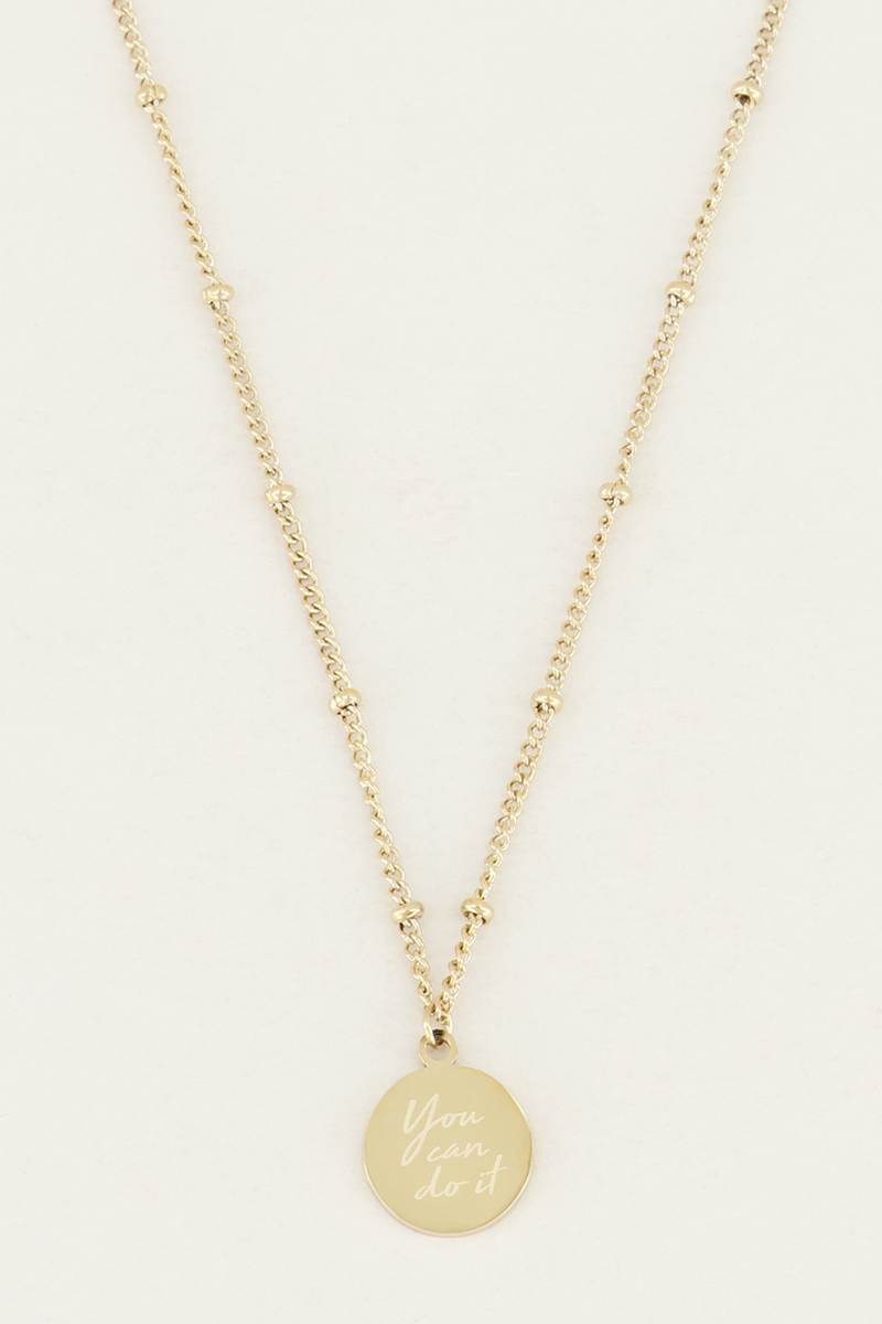 My Jewellery You can do it ketting female Goud/Zilver one size