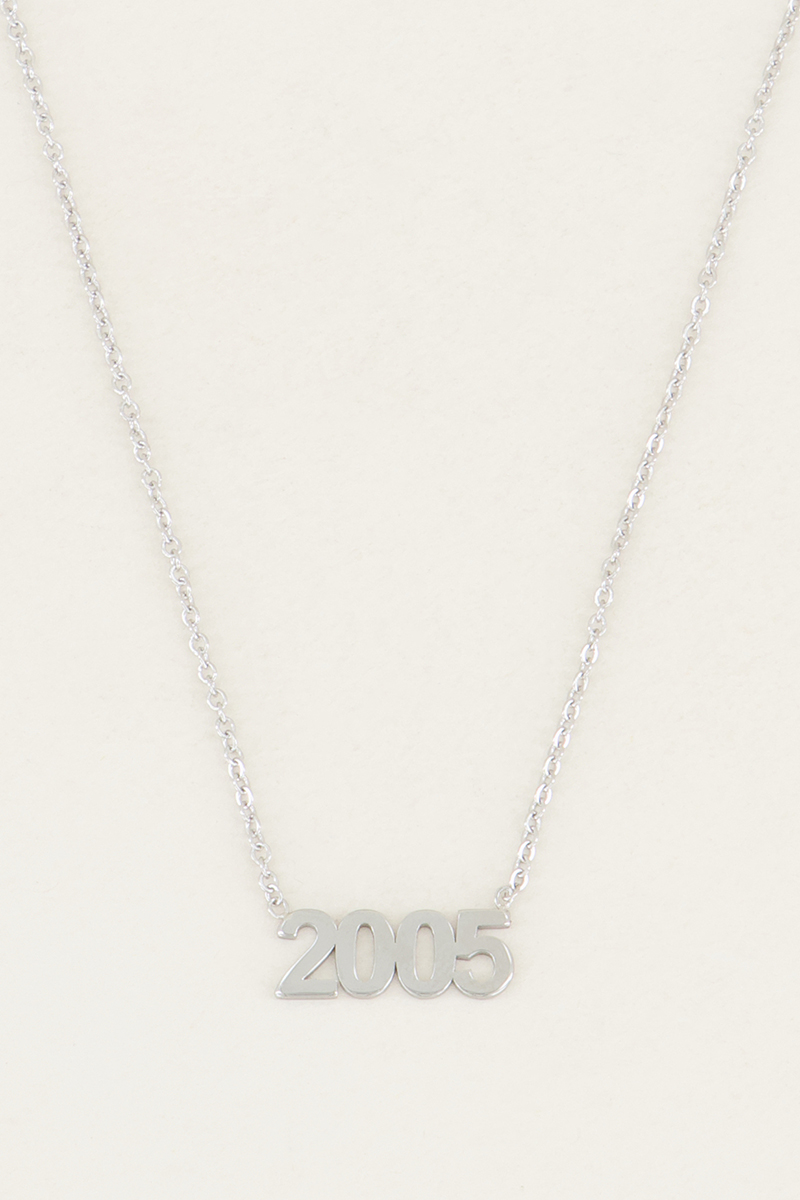 Ketting jaartal | Geboortedatum ketting My Jewellery