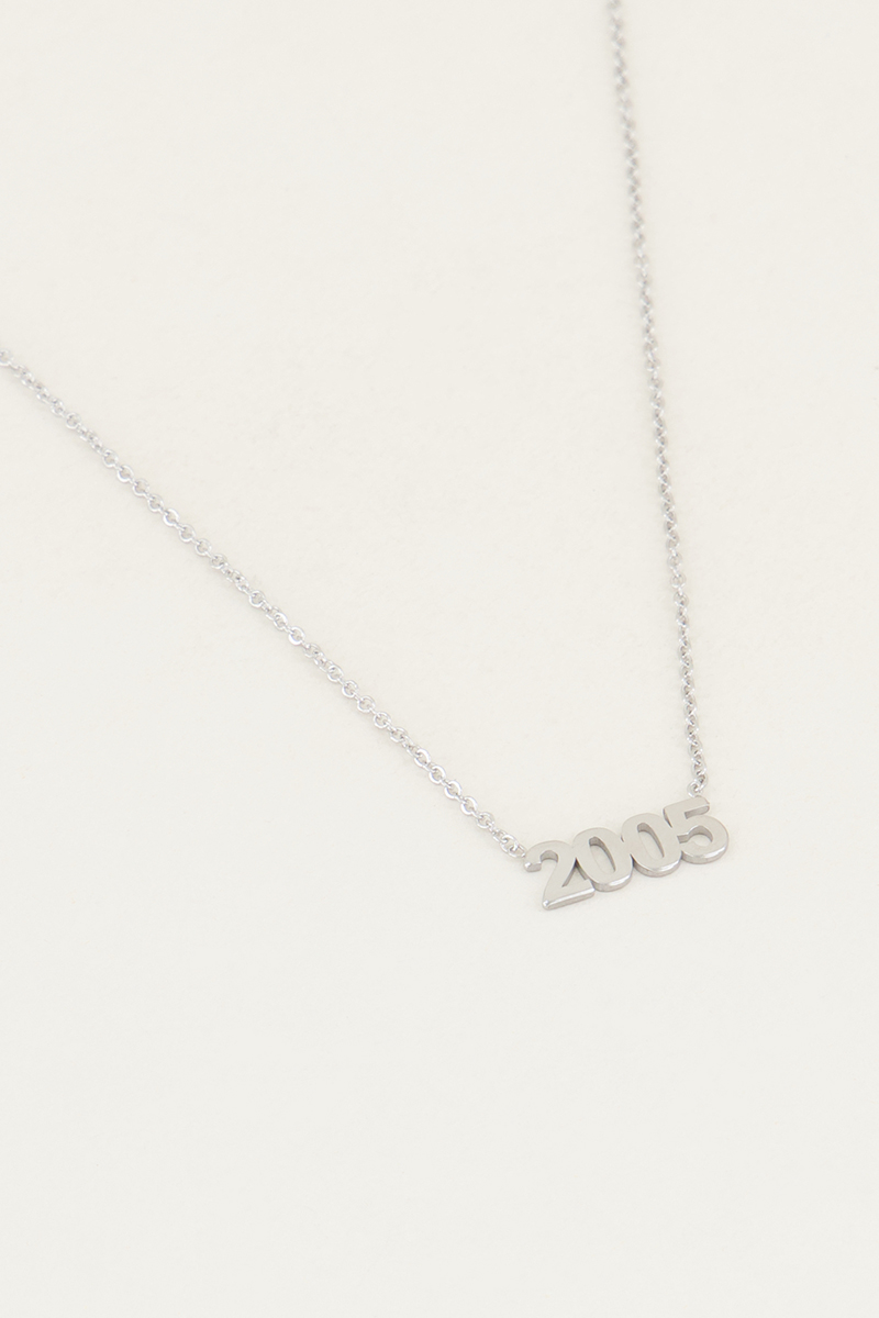 Ketting jaartal | Geboortedatum ketting My Jewellery