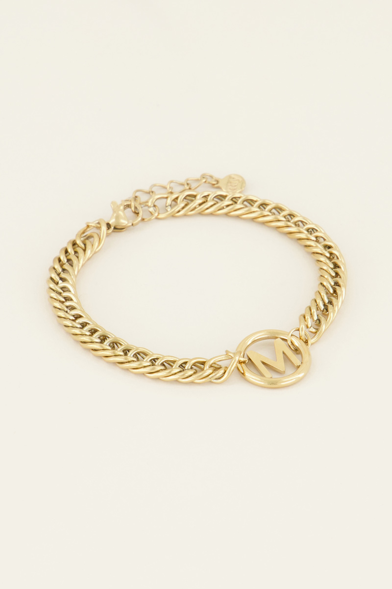 My jewellery Armband Chunky Initials