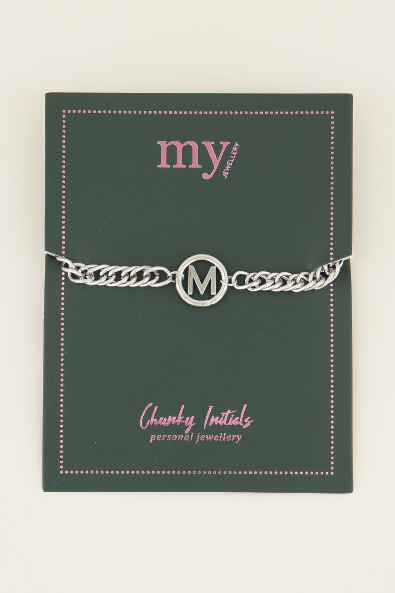 Armband chuncky initials | Armbanden | My Jewellery