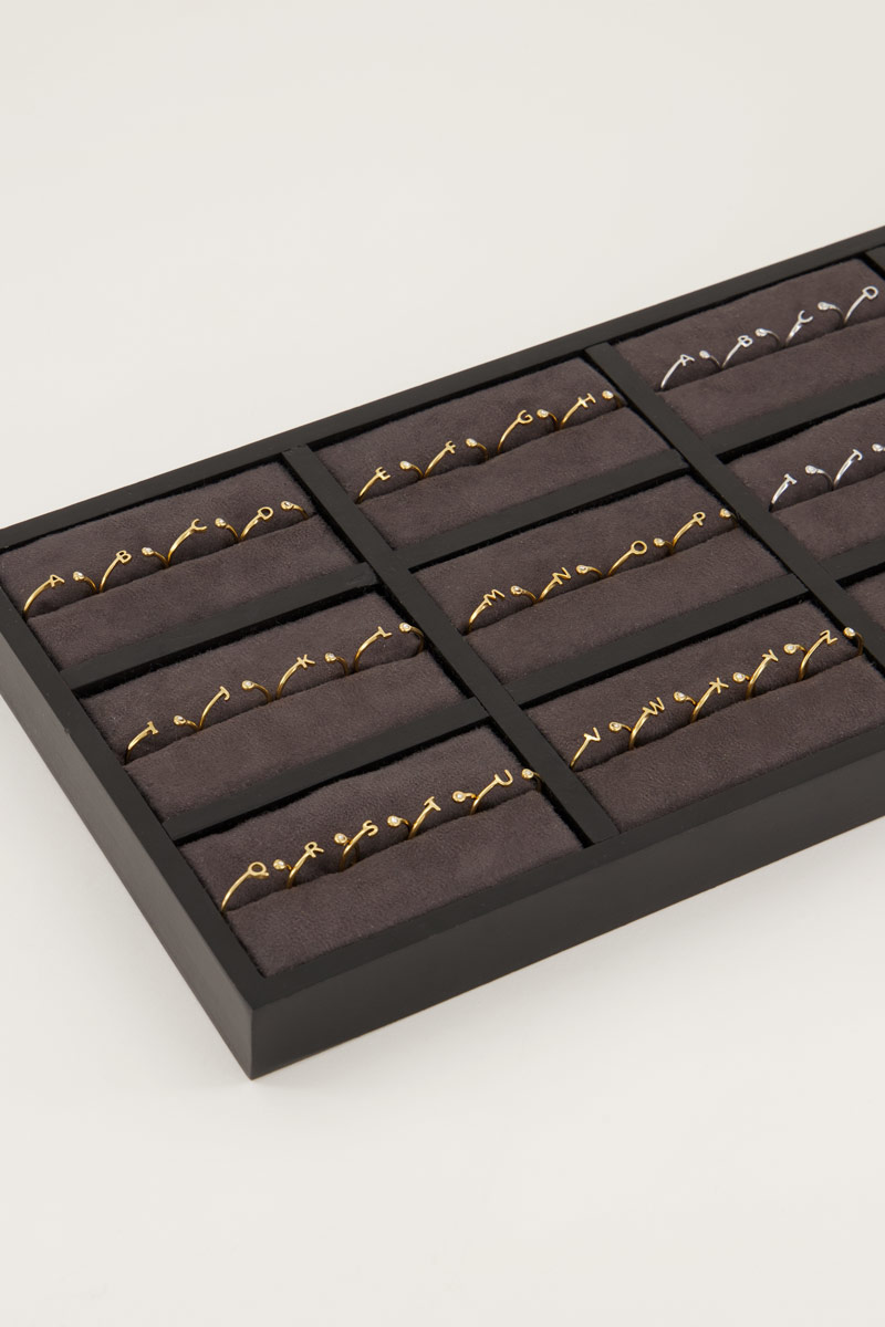 Ring initial diamant