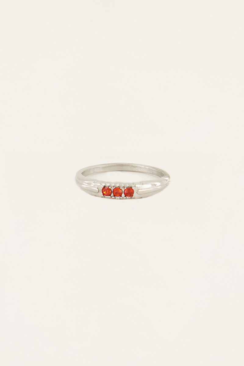 Triple pomegranate ring