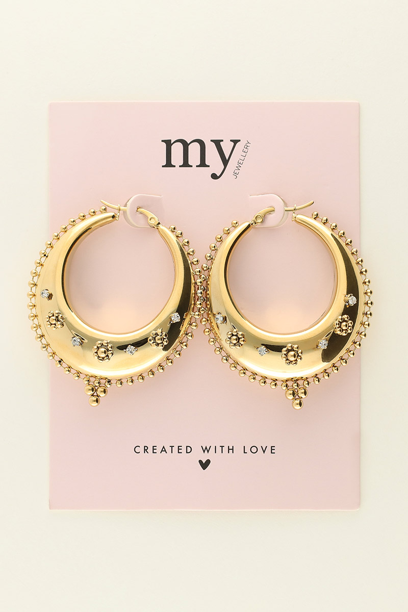Statement beaded earrings | My Jewellery