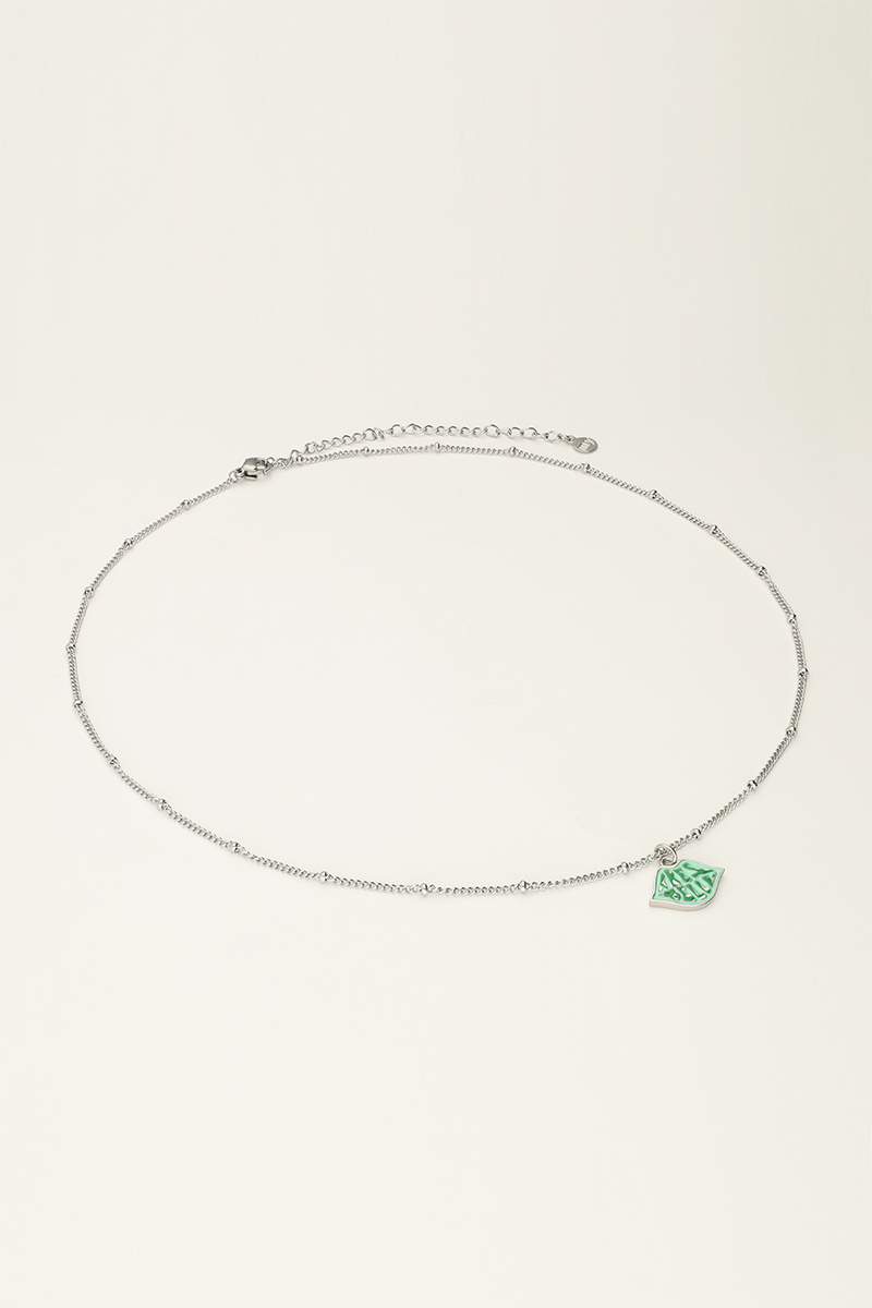Candy necklace with green très belle charm | My Jewellery