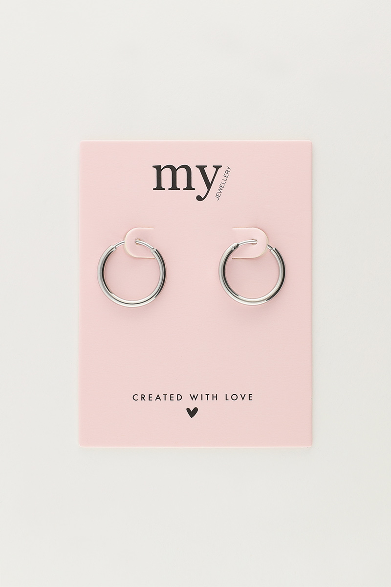 Basic hoop earrings small | My Jewellery