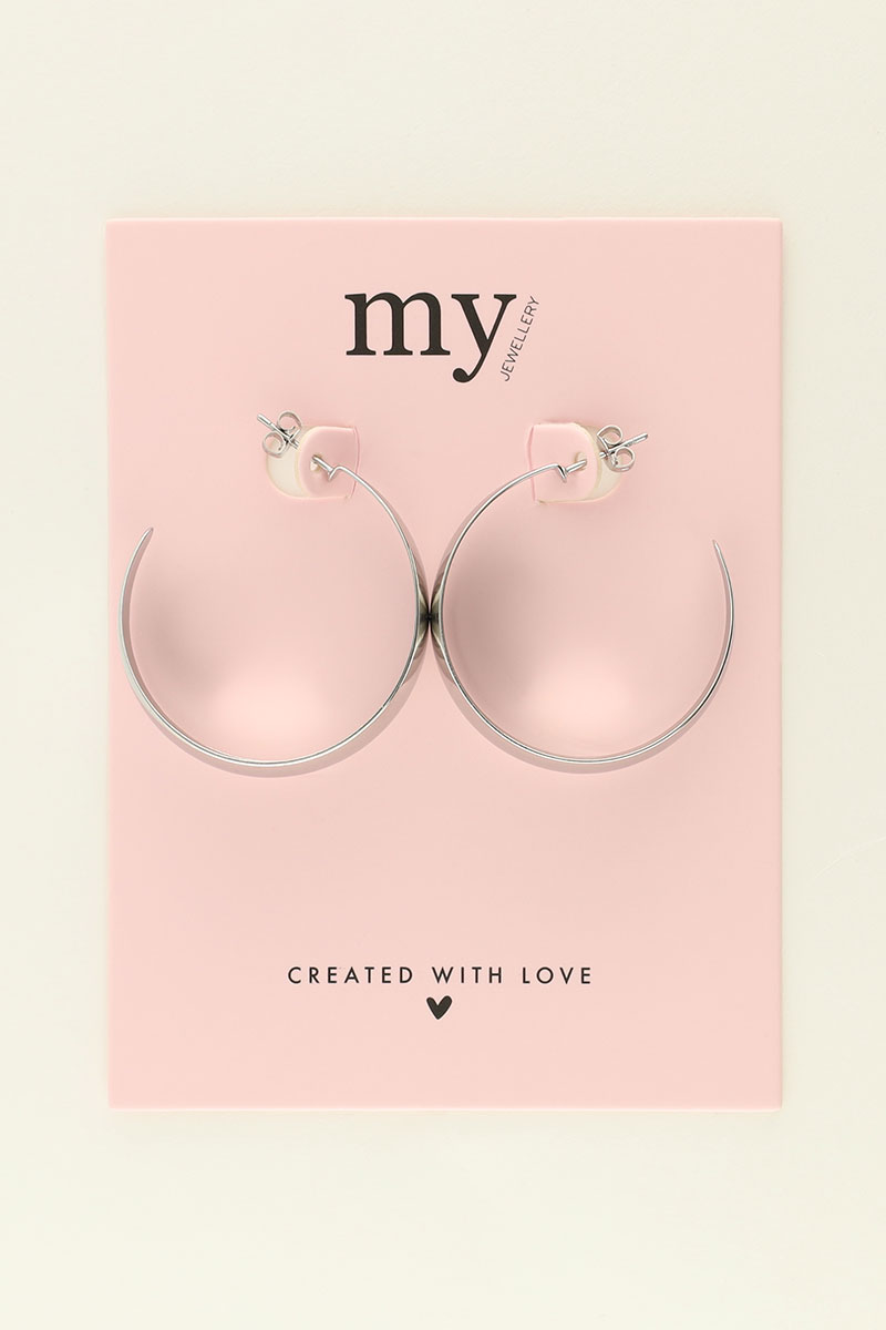 Grote oorringen 90s look | My Jewellery