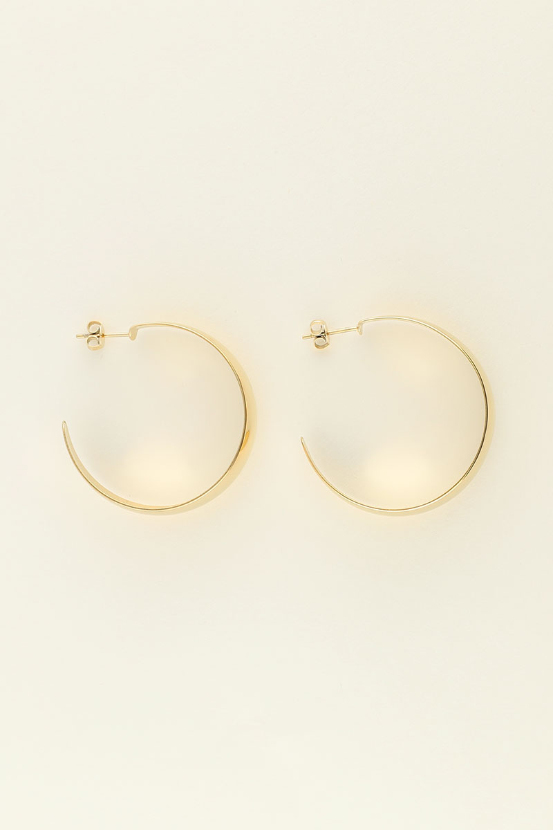 Grote oorringen 90s look | My Jewellery