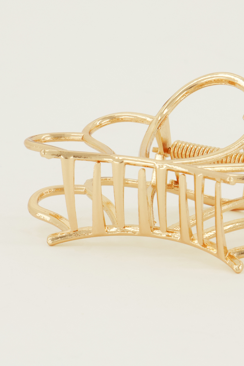 Gold seashell hairclip | My Jewellery