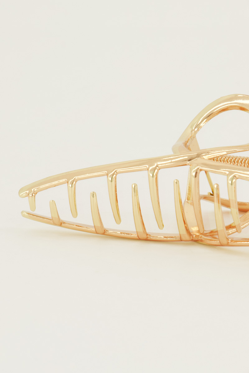 Gold hairclip large | My Jewellery